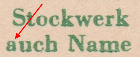 Plattenfehler K VIII-b